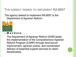ra 6657 carp